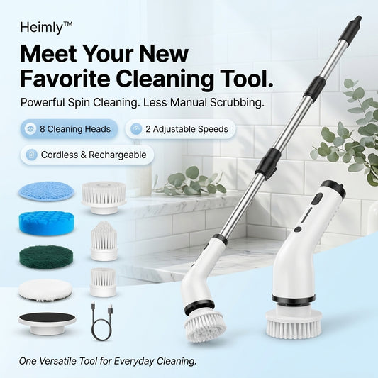 Electric Spin Scrubber